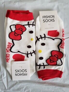Hello Kitty Socks - Two Pairs